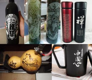 九江湖口县酒瓶葫芦工艺品激光雕刻机